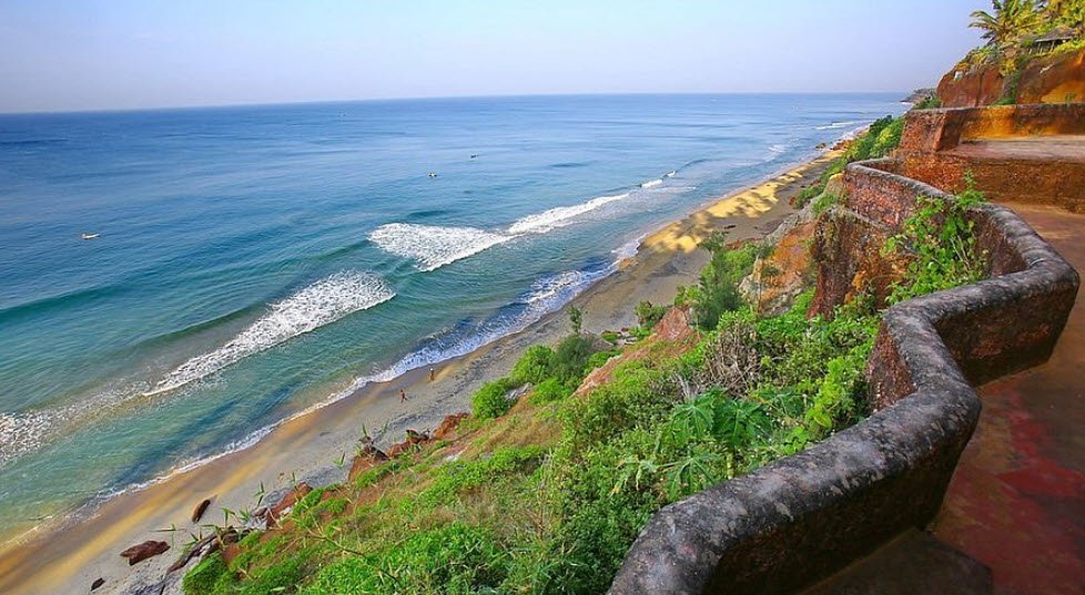 Varkala Beach, Kerala, India